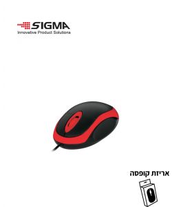 עכבר USB  מיני M101 אדום - קופסה