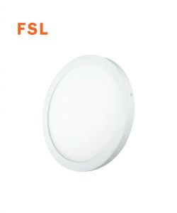 פאנל FSL עגול צמוד תקרה 18W אור יום